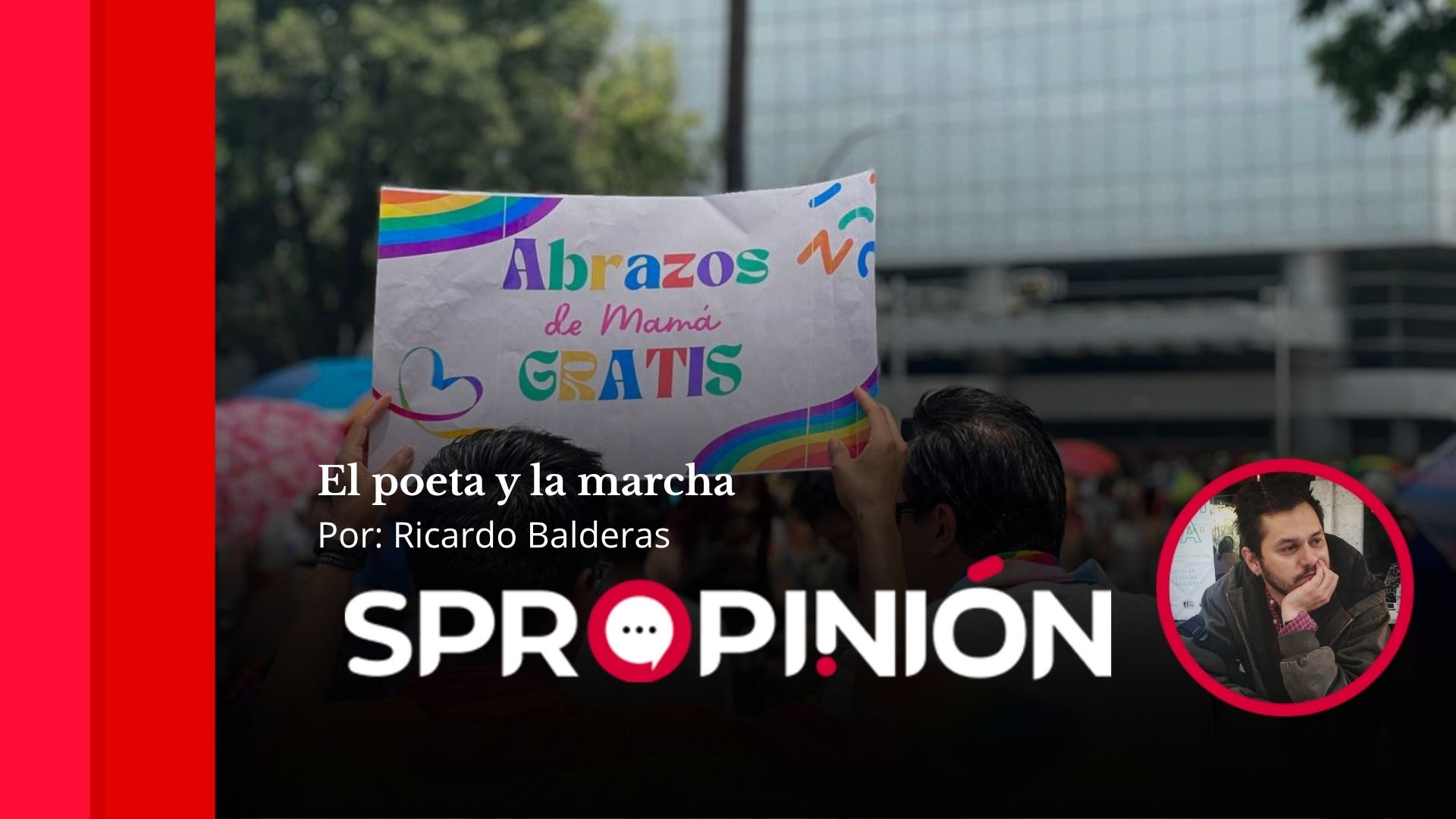 El poeta y la marcha