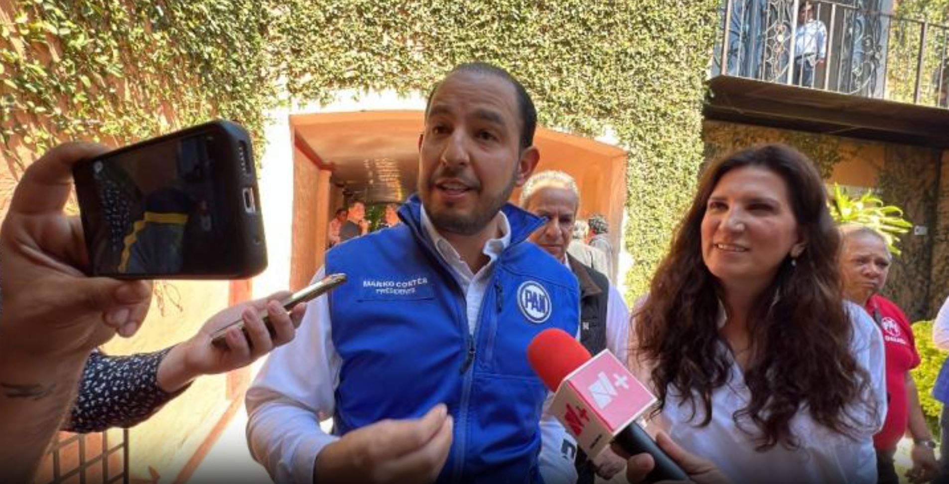 Asegura Marko Cortés que el PAN está “ganando” el voto de los migrantes
