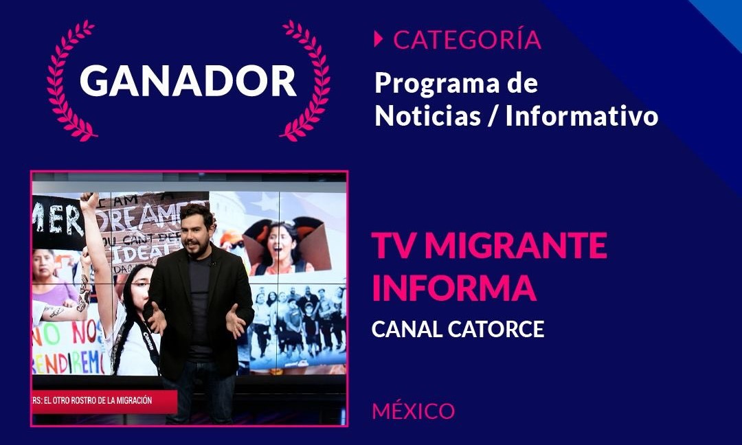 Reconoce Premios TAL 2025 a TV Migrante como mejor programa de noticias