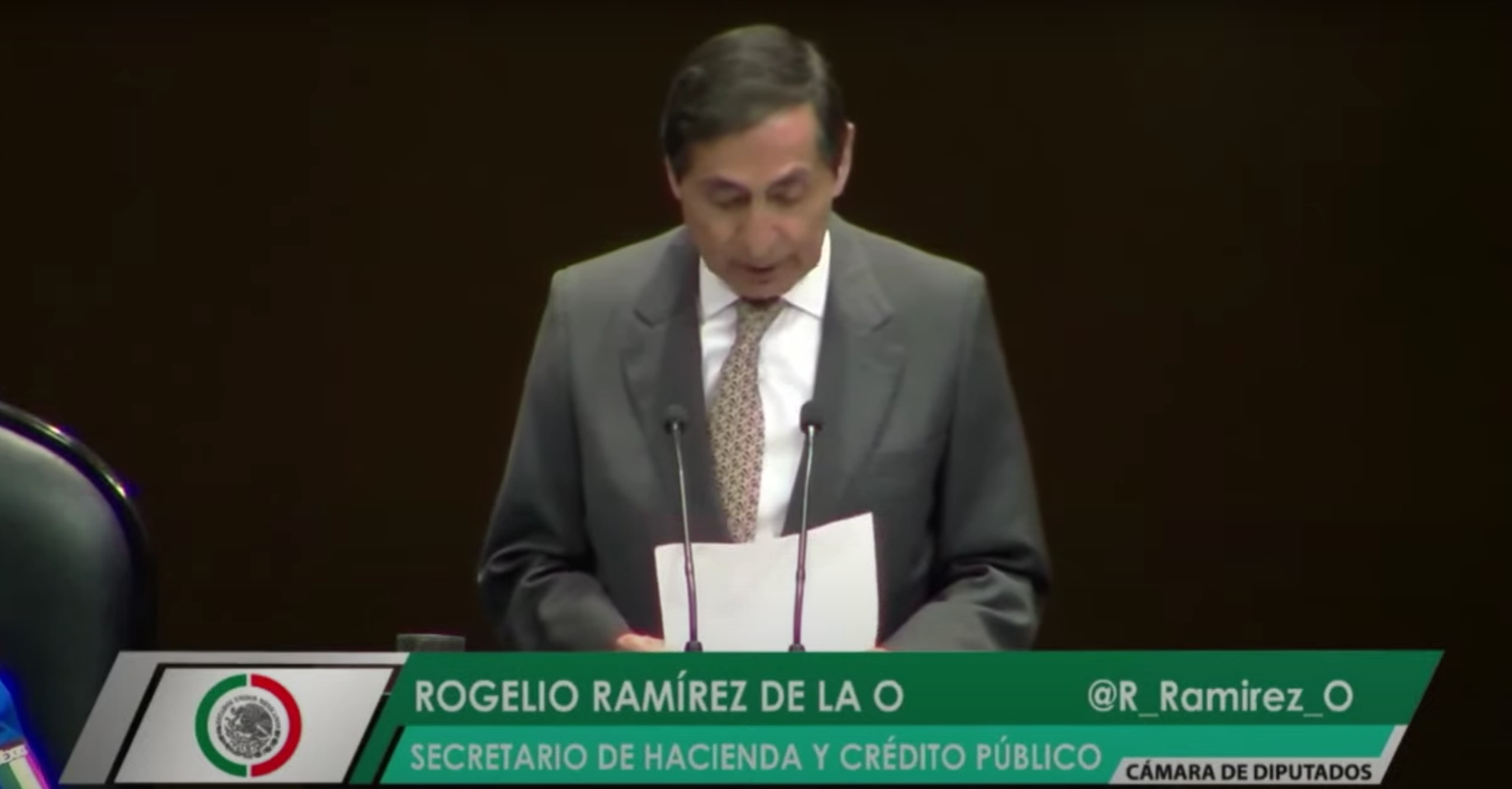 Comparece Ramirez de la O en la Cámara de Diputados, defiende política económica del gobierno de López Obrador