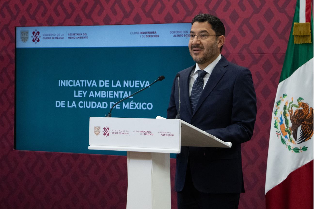 Presenta Martí Batres la iniciativa de la nueva Ley Ambiental de la Ciudad de México