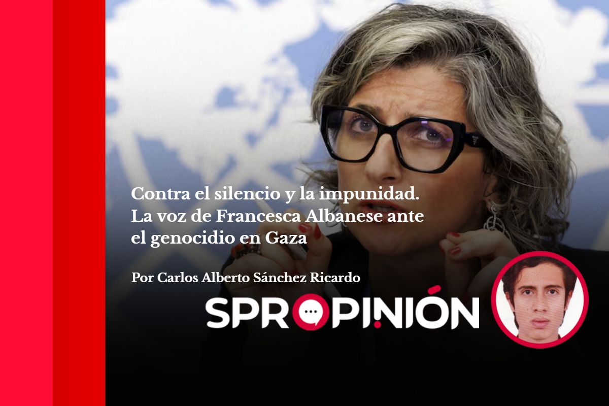Contra el silencio y la impunidad. La voz de Francesca Albanese ante el genocidio en Gaza