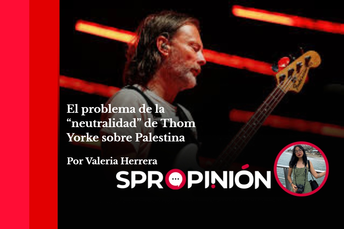 El problema de la “neutralidad” de Thom Yorke sobre Palestina