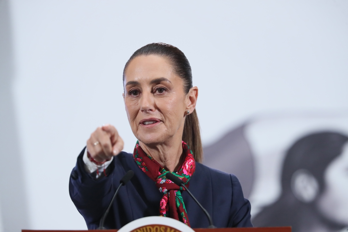 Aprueba 66% de los mexicanos postura de la presidenta Claudia Sheinbaum ante dichos de Trump