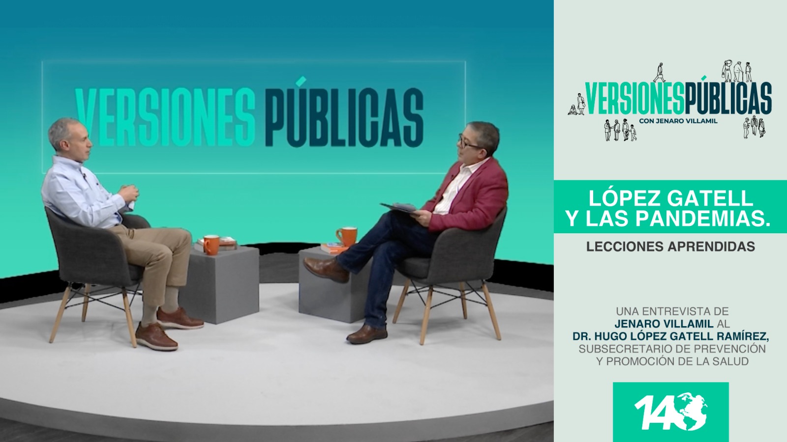 Censuró Felipe Calderón la información sobre la pandemia por H1N1 desde los Pinos: López-Gatell.