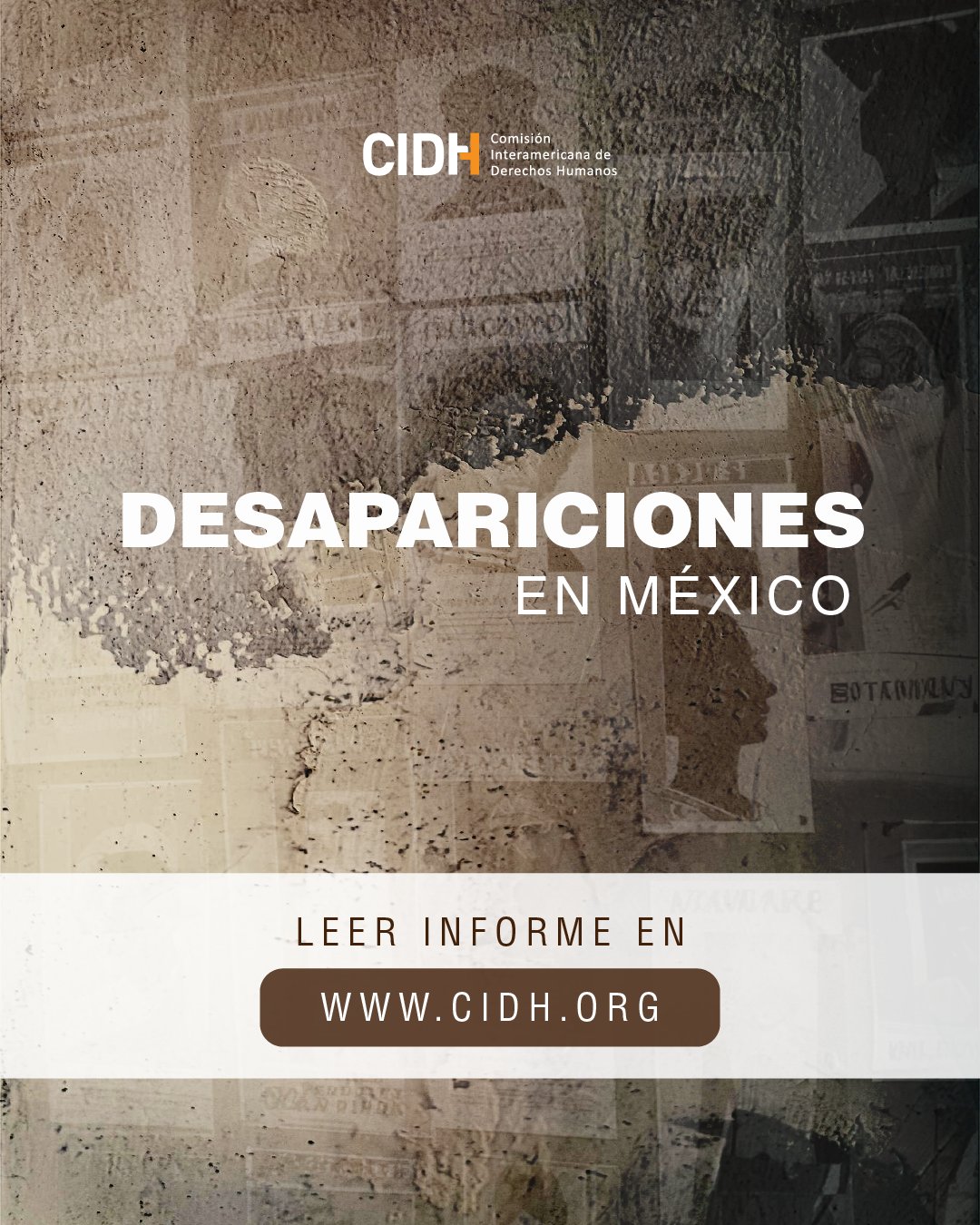 Emite CIDH recomendaciones para fortalecer las acciones del Gobierno de México contra la desaparición de personas