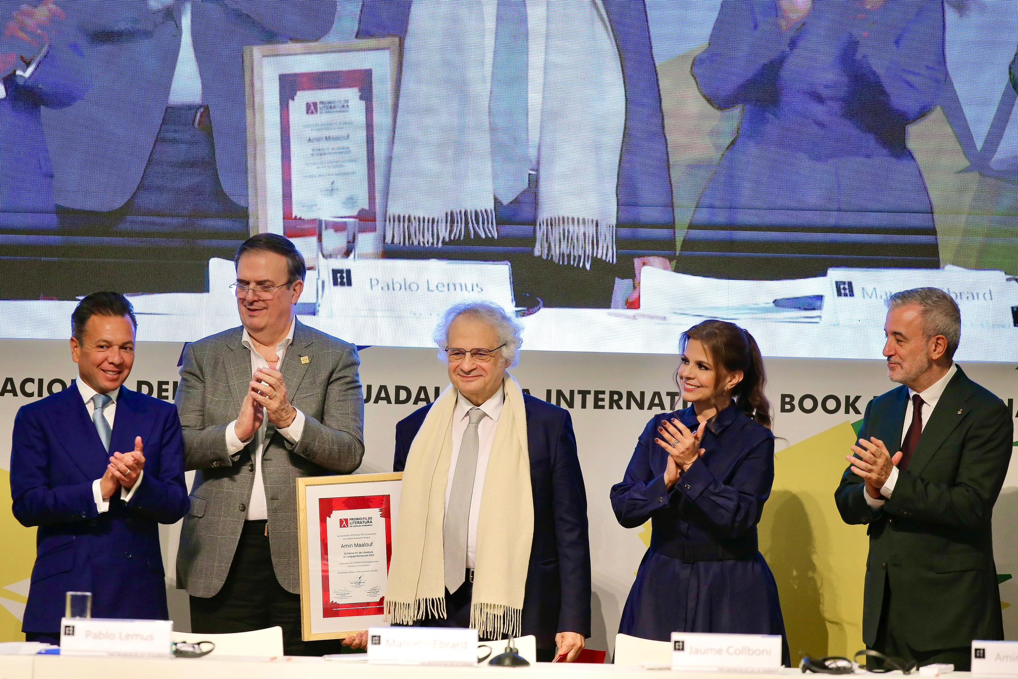 Reconoce Gobierno de México a la FIL Guadalajara con el distintivo “Hecho en México” por su aporte cultural internacional