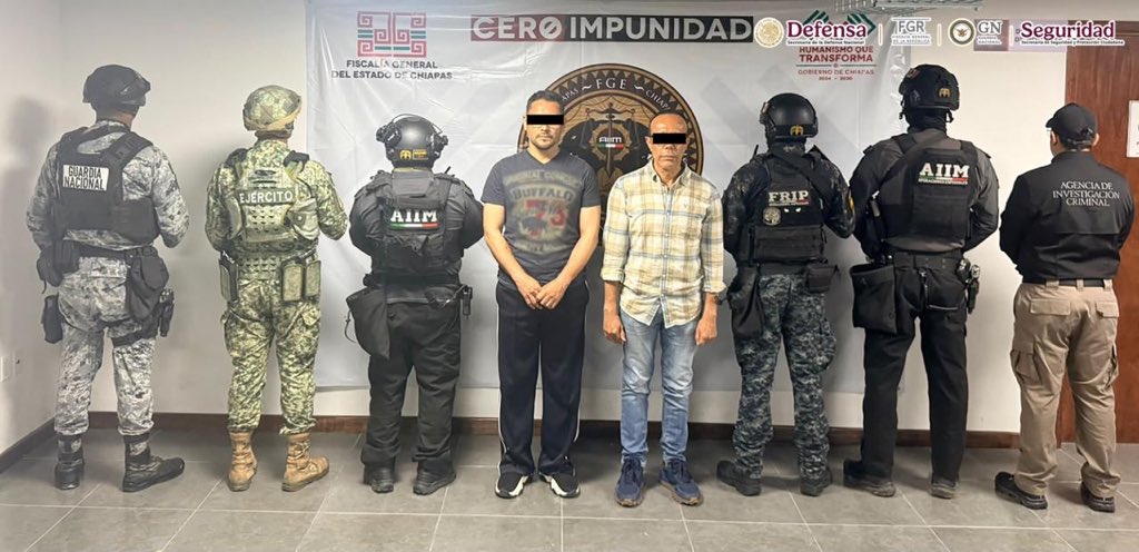 Operación Enjambre: Detienen al presidente municipal de Suchiapa, Chiapas