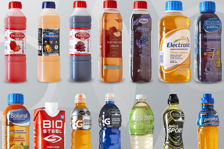 Sueros, bebidas para deportistas y bebidas hidratantes: qué son y cuáles son sus diferencias