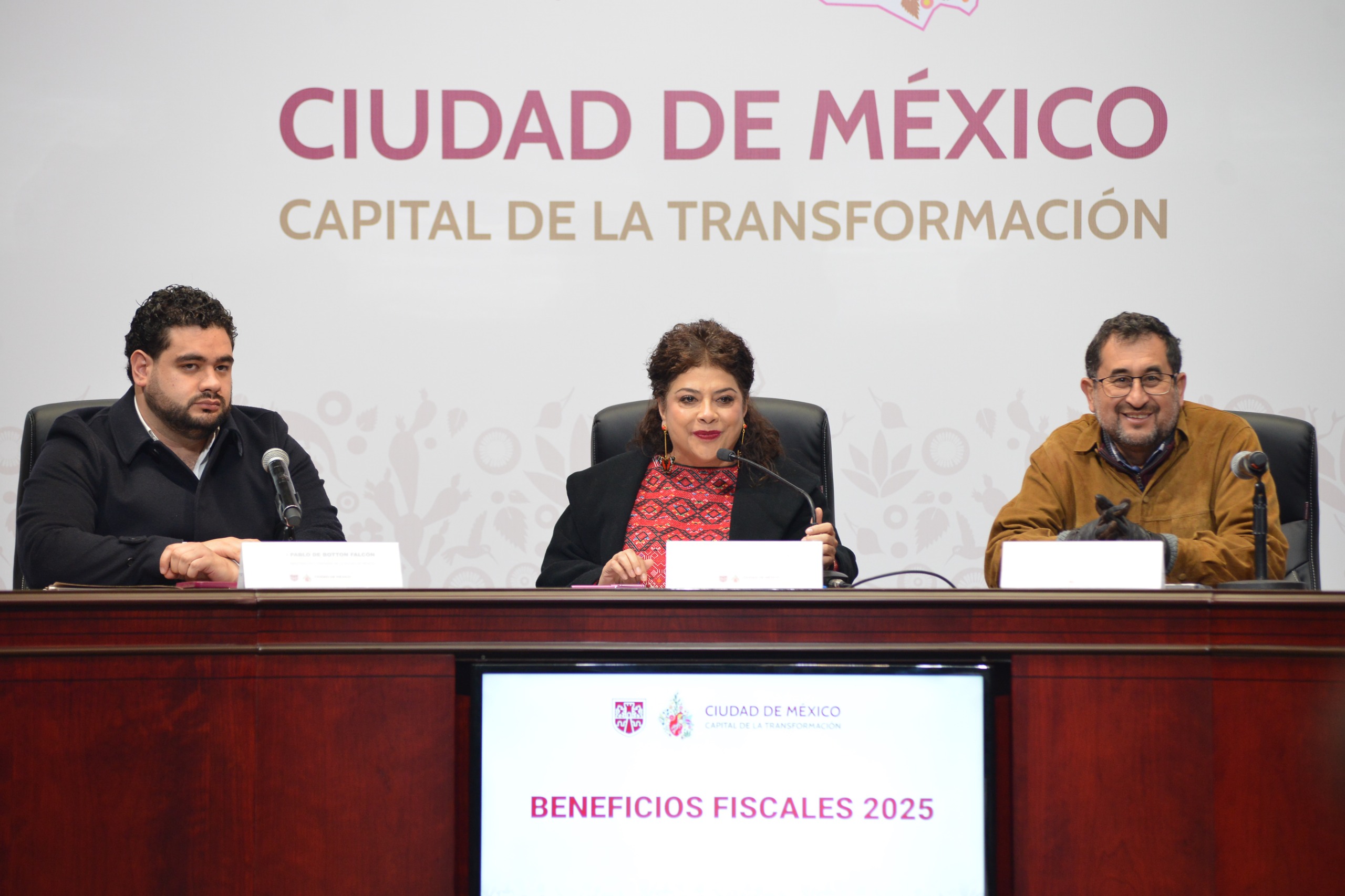 Presenta Clara Brugada plan de Beneficios Fiscales 2025 en CDMX