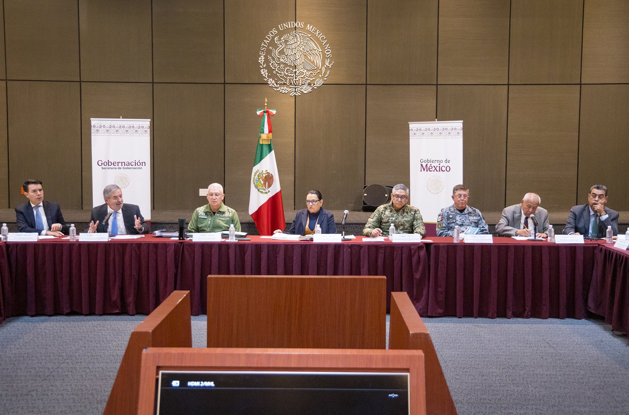 Fortalece gabinete del Gobierno de México la estrategia migratoria de Claudia Sheinbaum