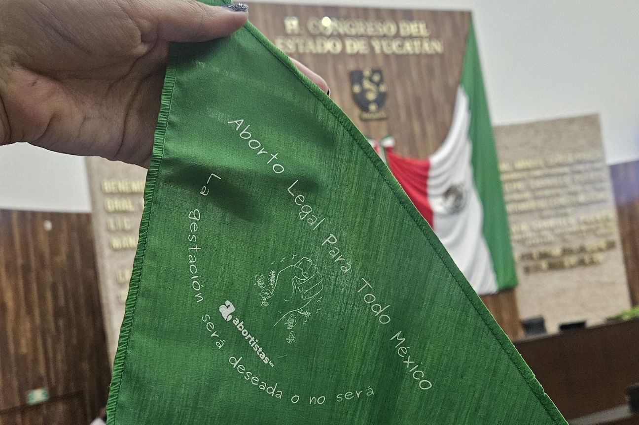 La marea verde avanza: Yucatán despenaliza el aborto hasta la semana 12 de gestación