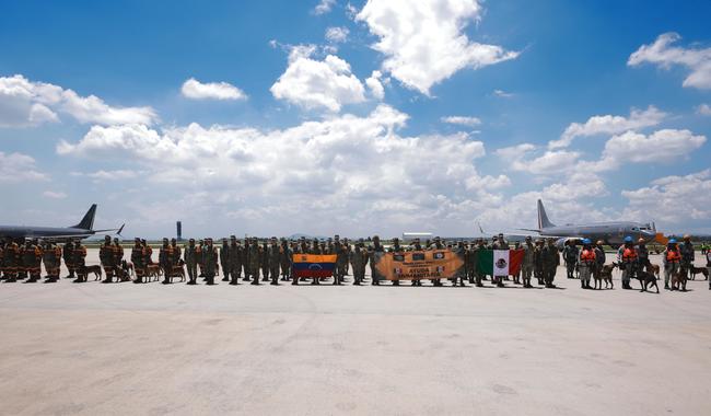 Envía México ayuda humanitaria a Venezuela tras sismos