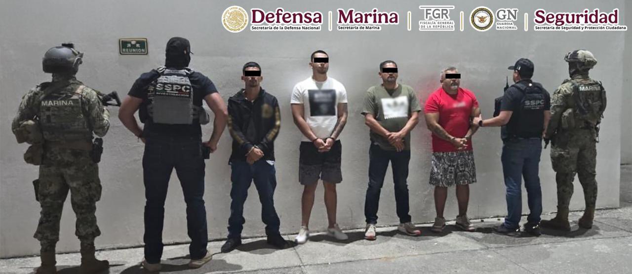 Detiene Gabinete de Seguridad a cuatro reos fugados del penal de Puerto Vallarta, Jalisco