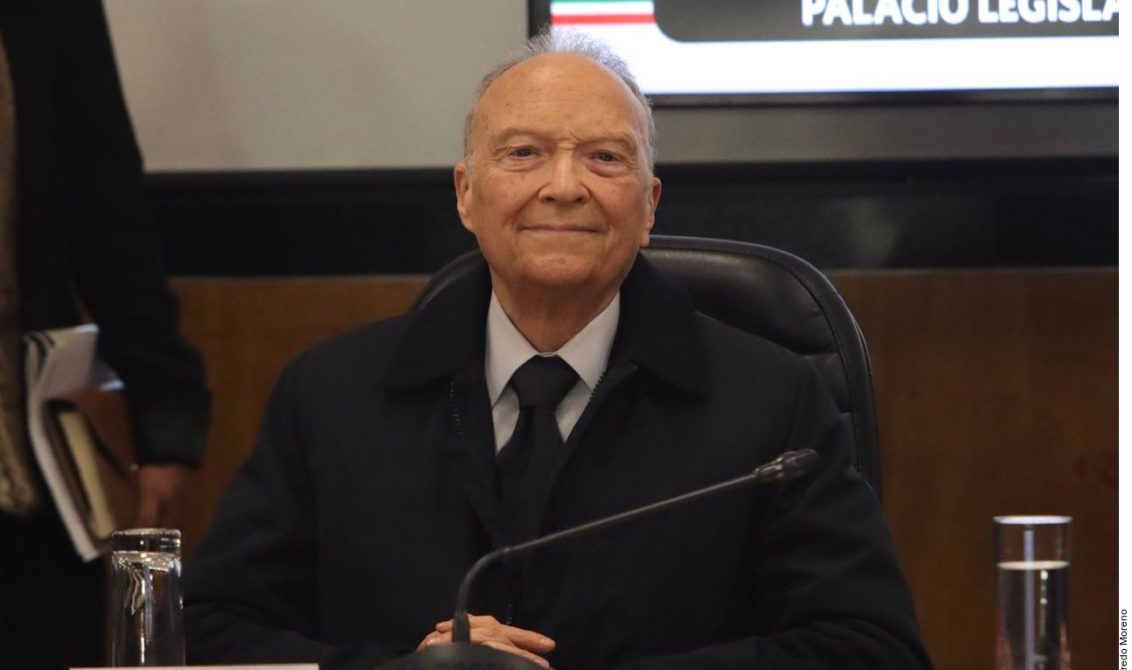 Ratifica Comisión Permanente el nombramiento de Alejandro Gertz Manero como embajador de México en el Reino Unido